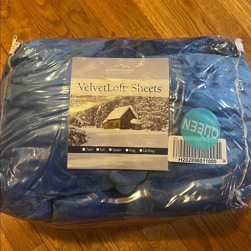 Velvet Blue Sheets